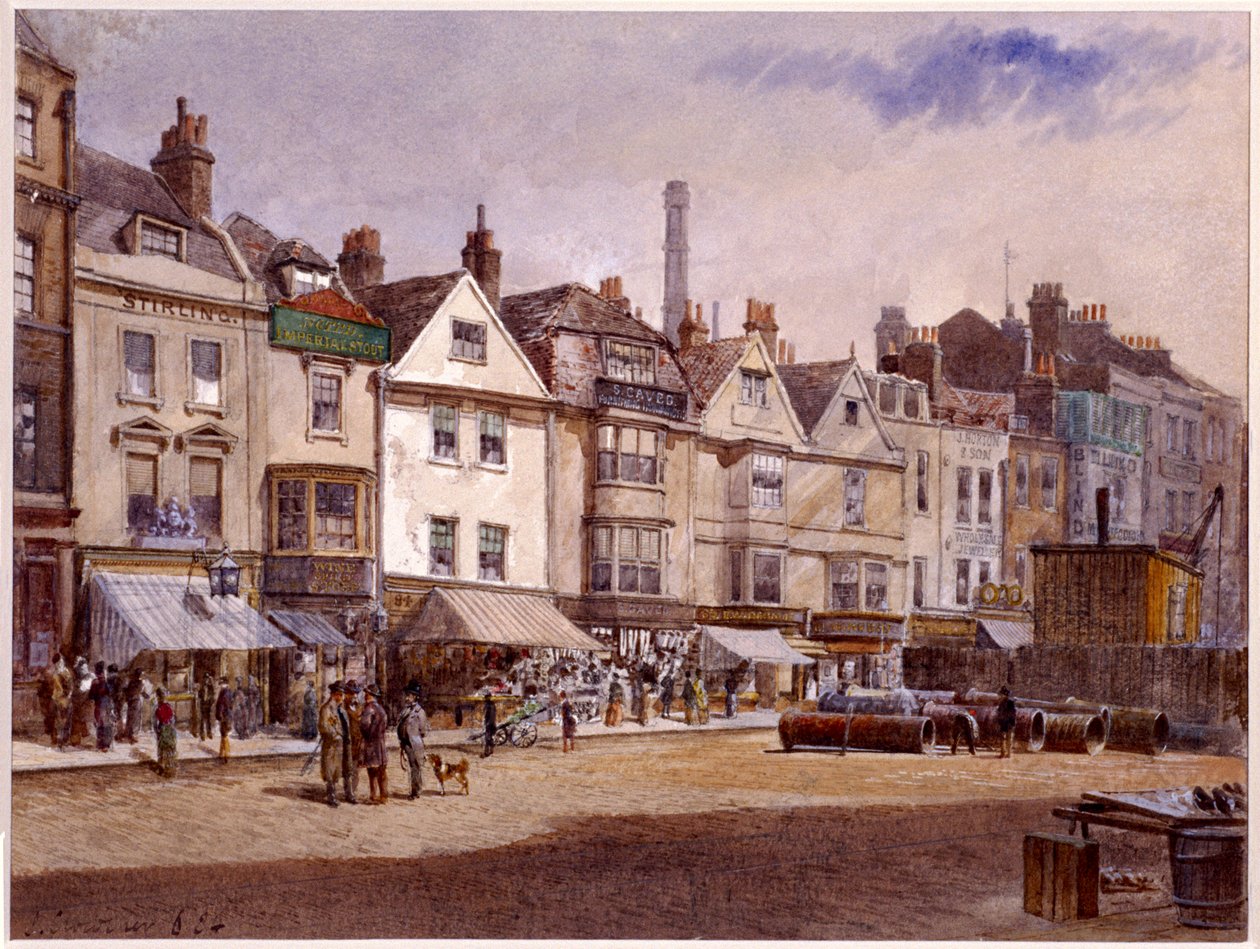 Calle High de Whitechapel, Stepney, Londres de John Crowther