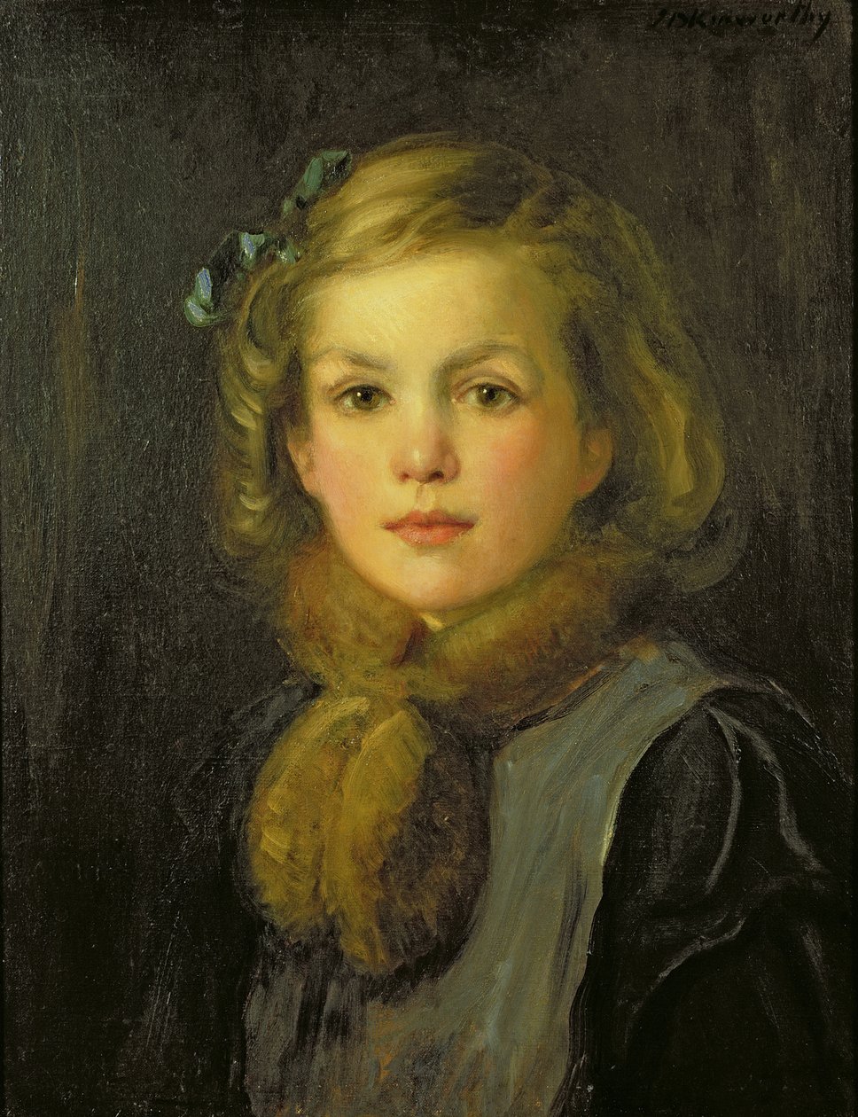 Retrato de una chica de John Dalzell Kenworthy