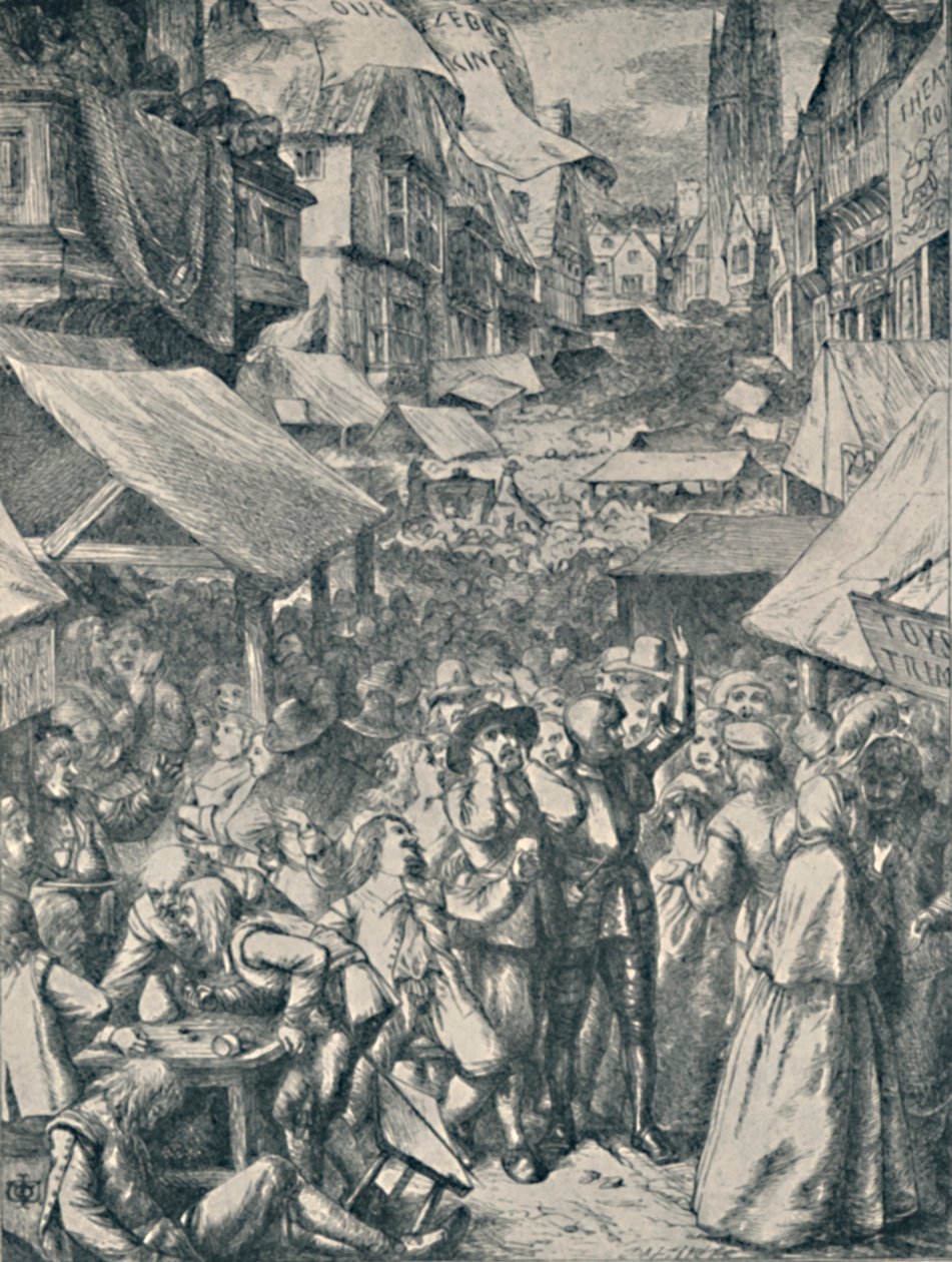 Vanity Fair. De El progreso del peregrino de John Bunyan de John Dawson Watson