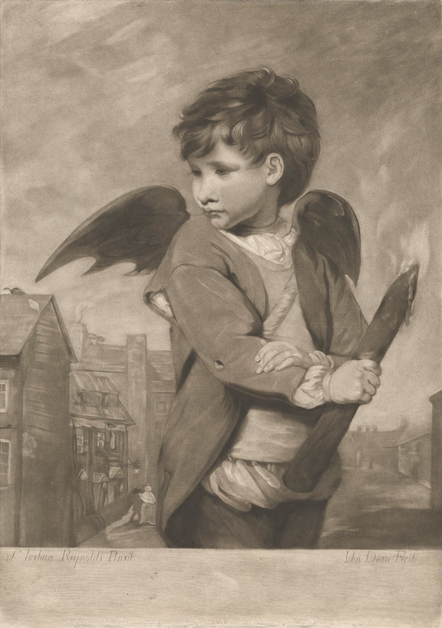 Cupido en el personaje de un Link Boy de John Dean