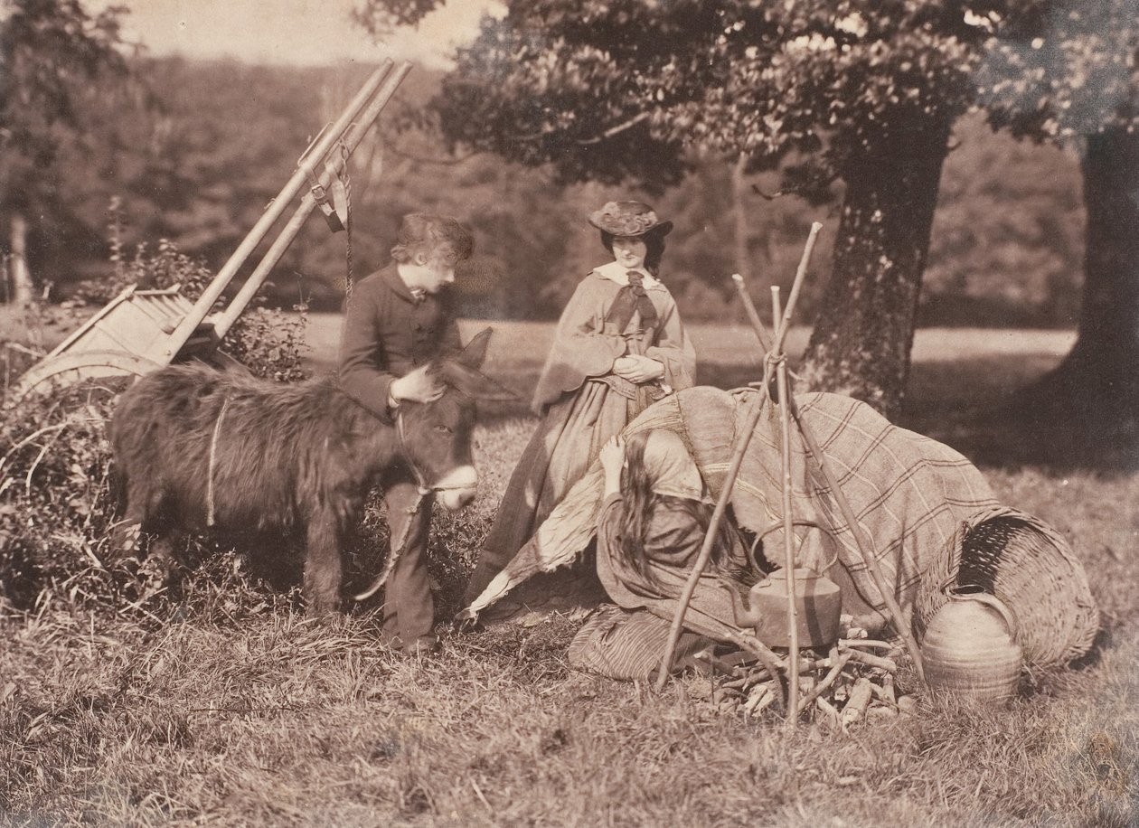 Gitanos, 1853-56 de John Dillwyn Llewelyn