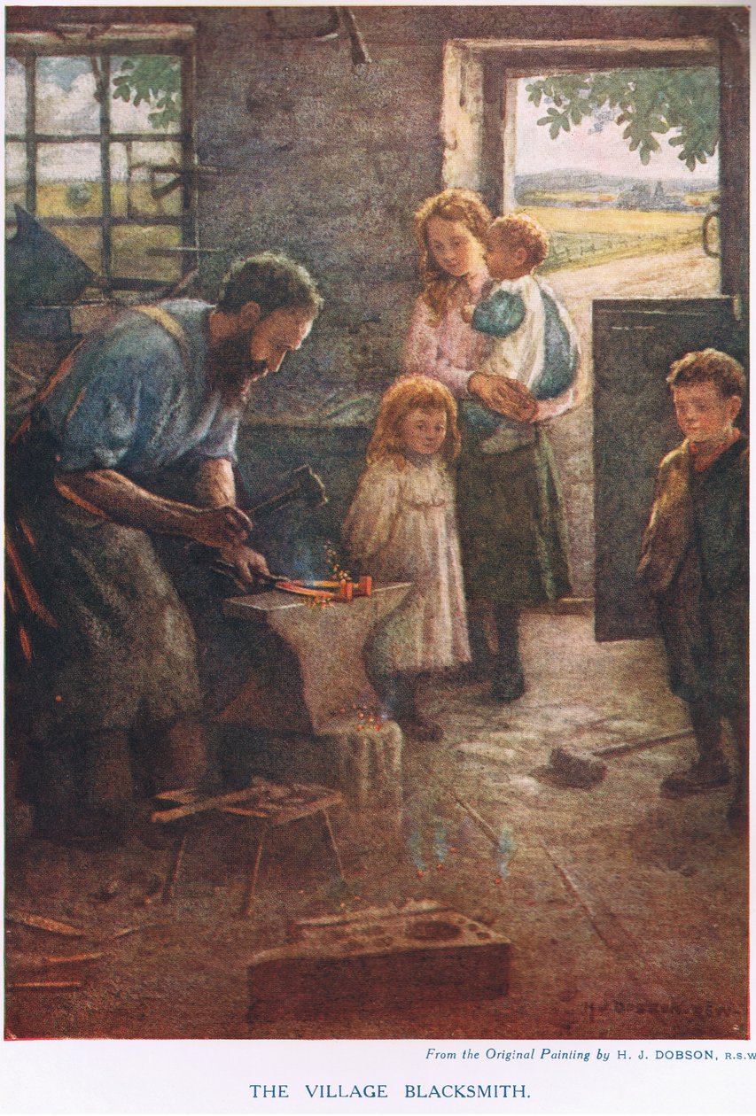 El herrero del pueblo de John Dobson