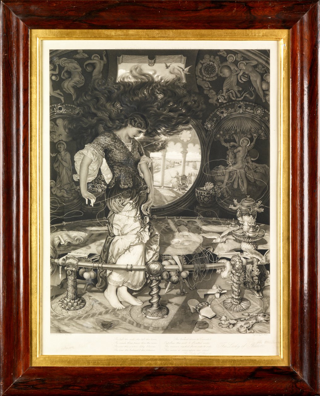 La Dama de Shalott de John Douglas Miller