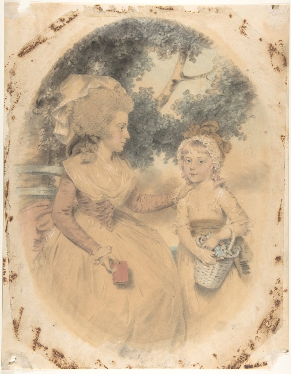 La Sra. Morgan y su Hijo de John Downman