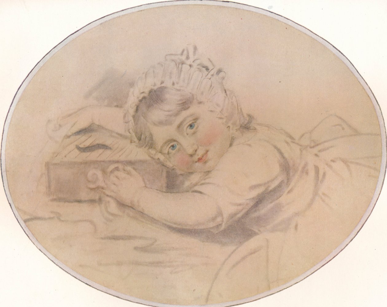 Retrato del Hon. Henry Burrell como niño de John Downman