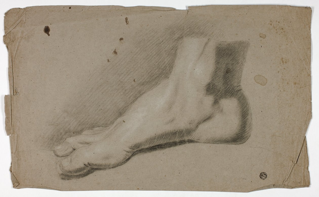 Pie derecho de John Downman