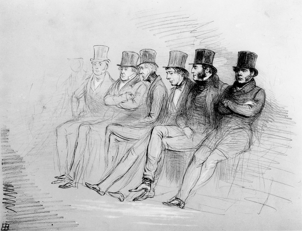 La desgracia nos hace conocer compañeros de cama extraños, 1847 de John Doyle