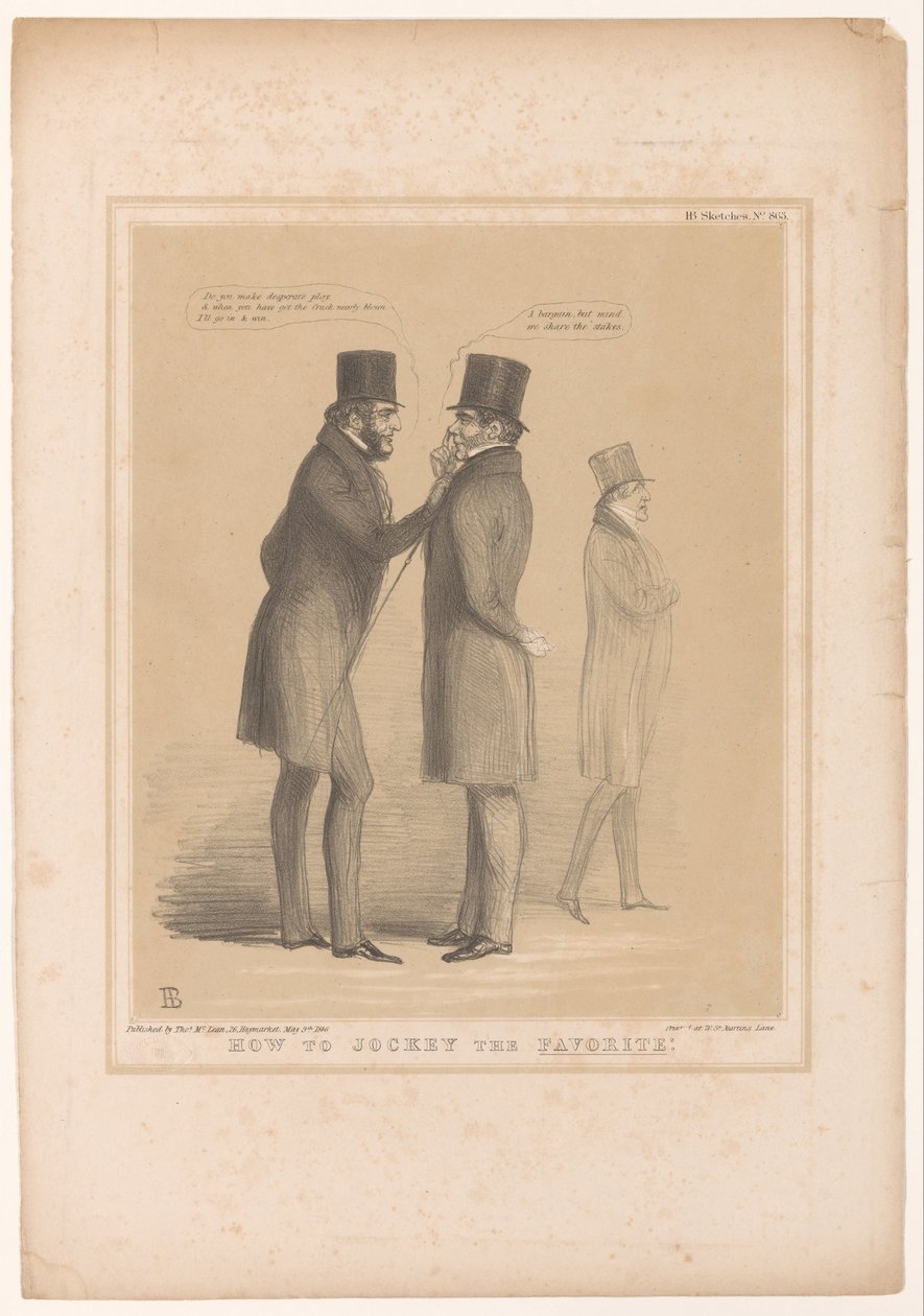 Spotprent conoció a Lord Bentinck y Smith O