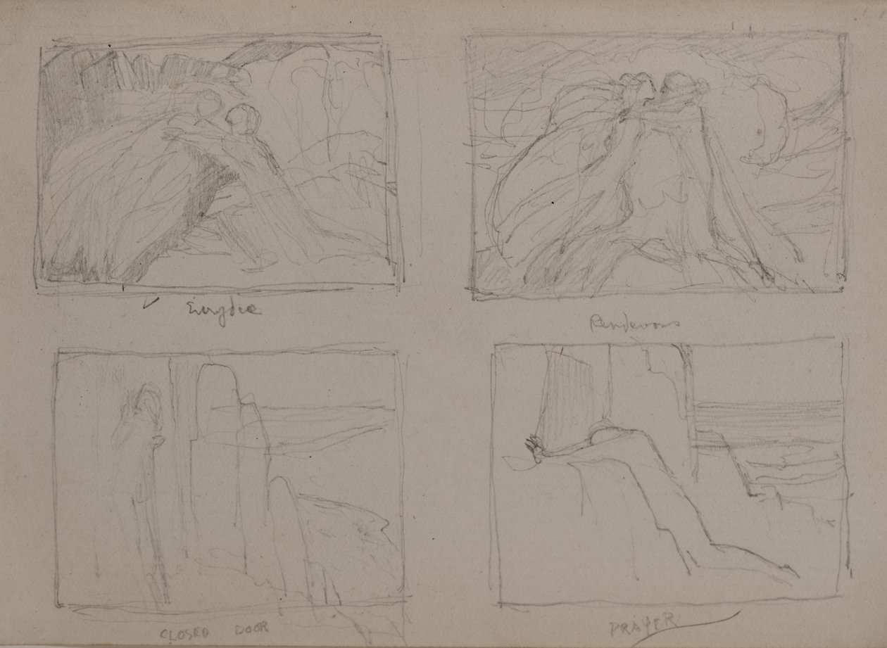 Eurídice, Encuentro, Puerta cerrada, Oración de John Duncan