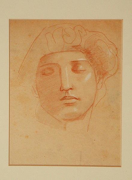 Cabeza de un dios celta de John Duncan