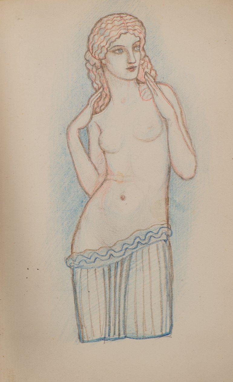 Sin título [Figura femenina] de John Duncan