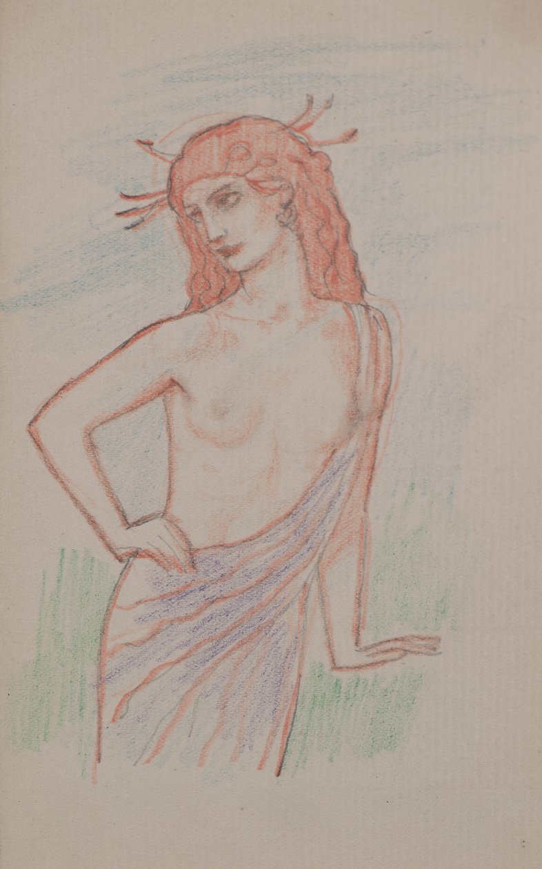 Sin título [Figura femenina] de John Duncan