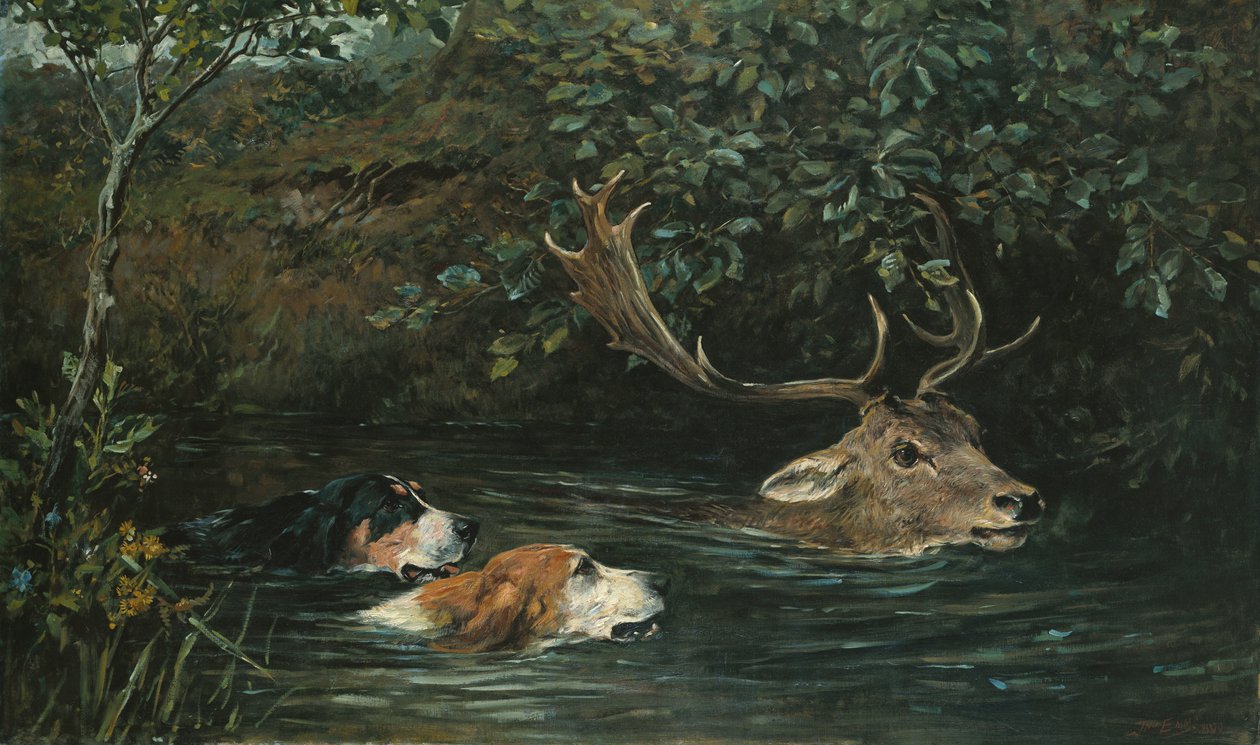 Ido al agua, 1899 de John Emms