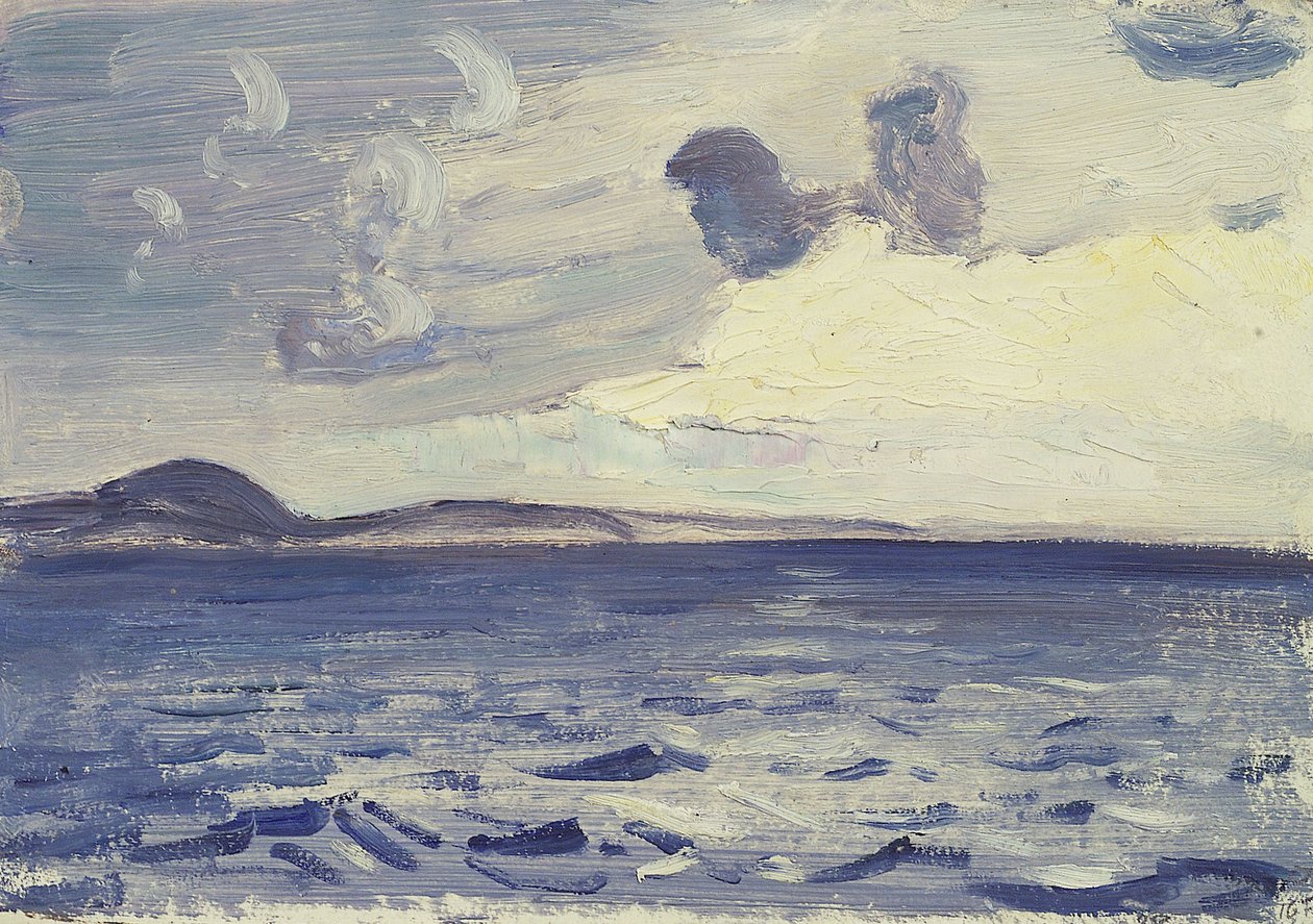 Paisaje marino del "castellano de John Everett