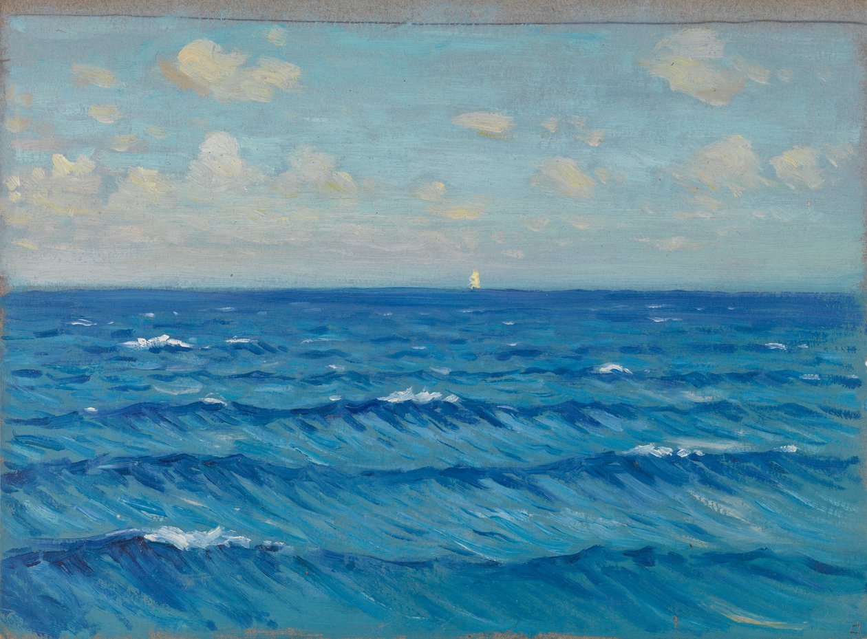 Paisaje marino del "Penaglis M. Hadoulis de John Everett