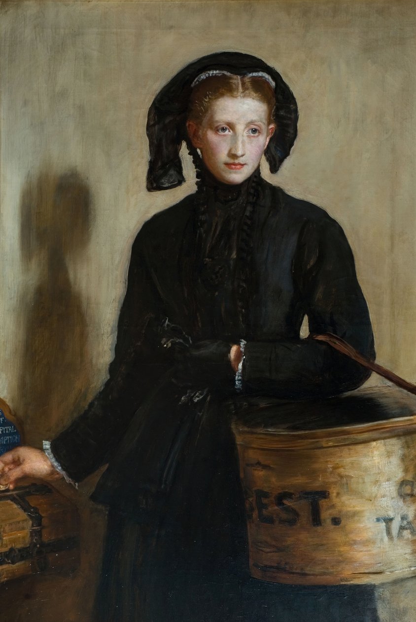 El Óbolo de la Viuda, 1870 de John Everett Millais