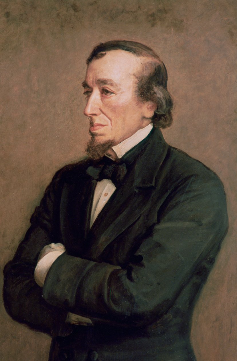 Benjamin Disraeli, Conde de Beaconsfield (detalle) de John Everett Millais