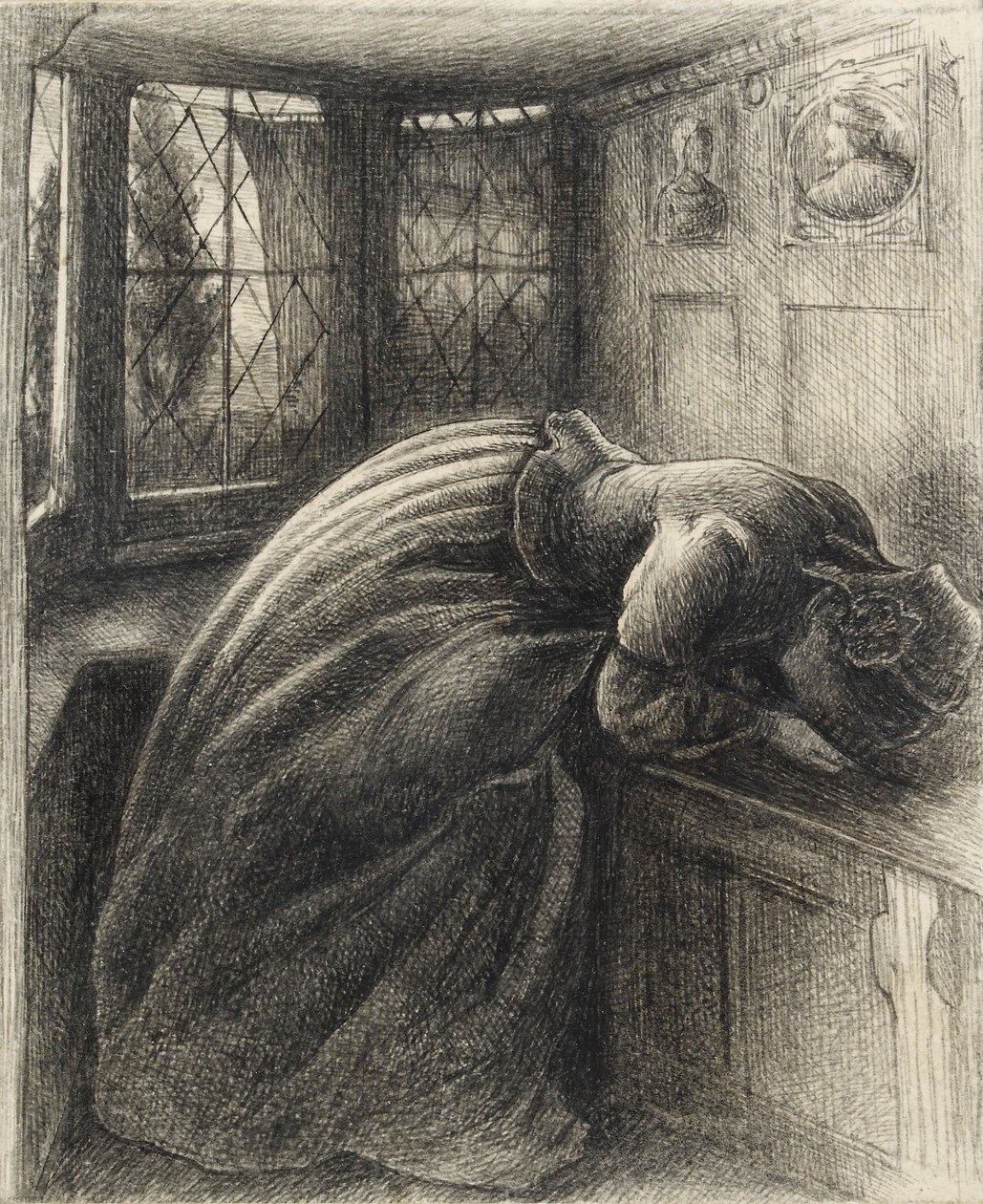 Mariana, c. 1840-1850 de John Everett Millais