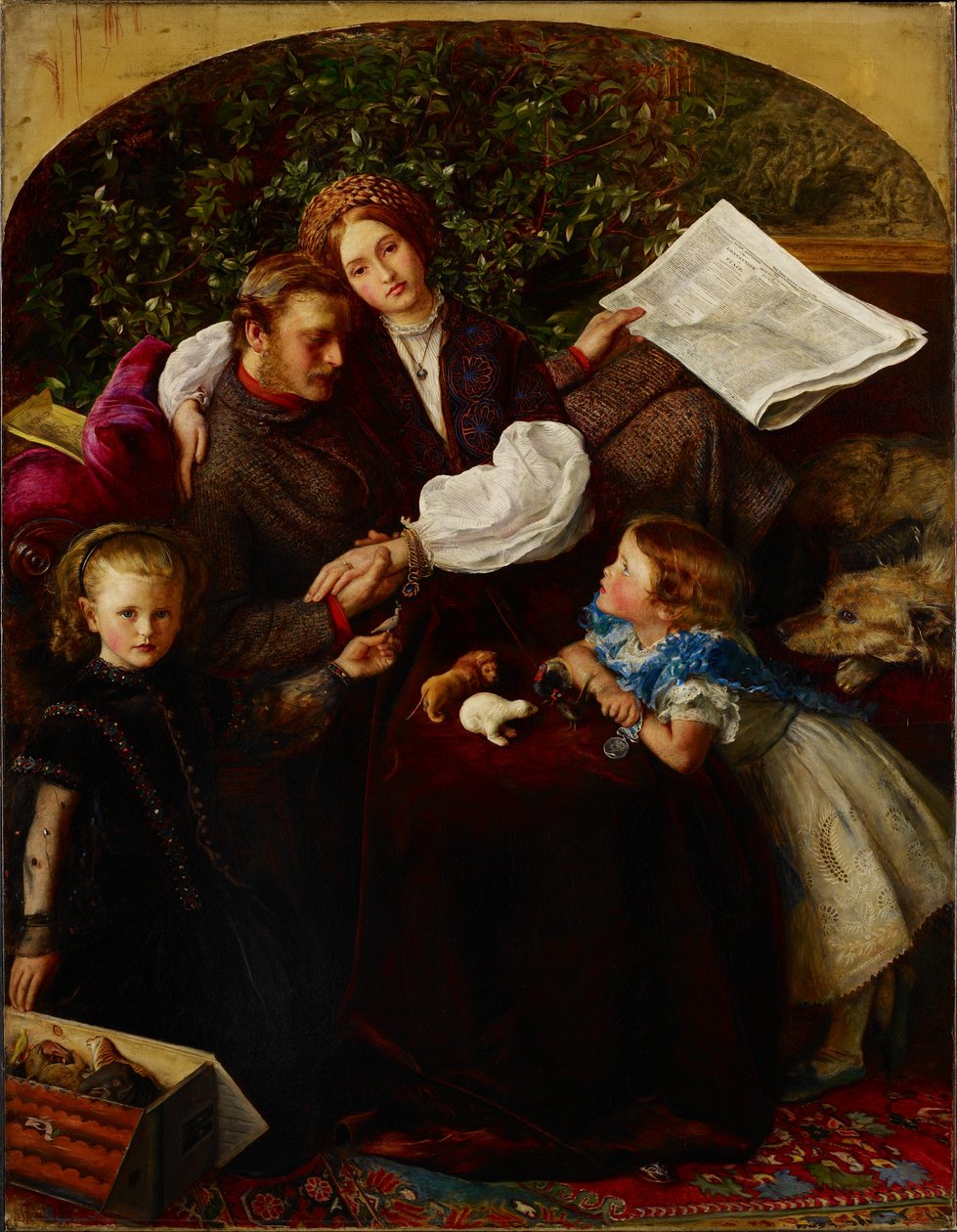 Paz Concluida, 1856 de John Everett Millais