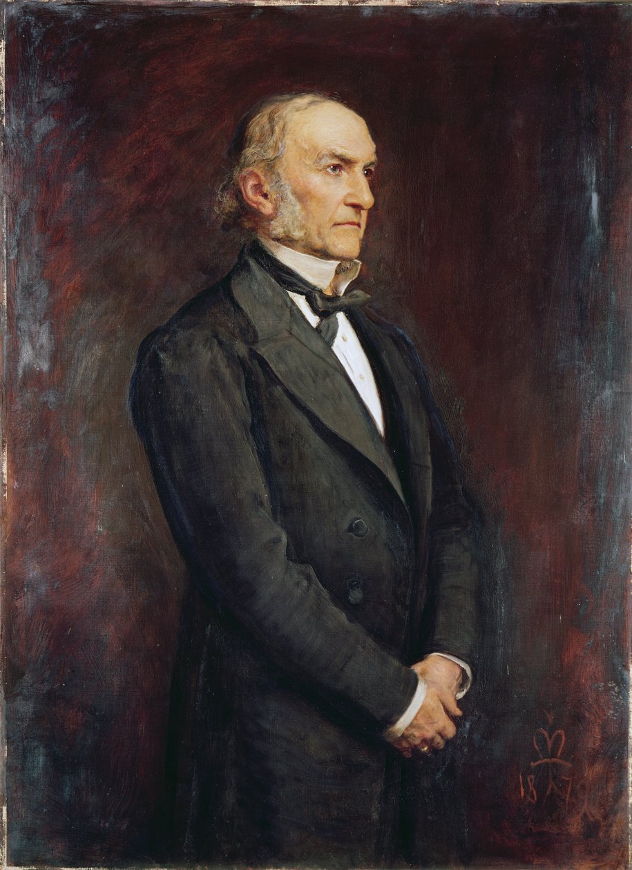 Retrato de William Ewart Gladstone (1809-1898) 1879 de John Everett Millais