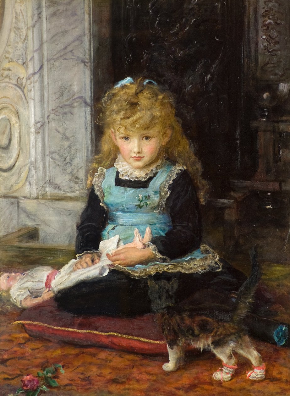 El gato con botas de John Everett Millais