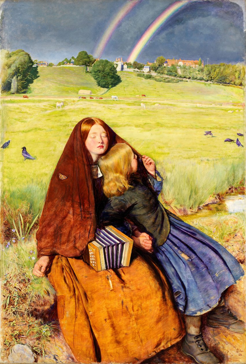 La chica ciega de John Everett Millais