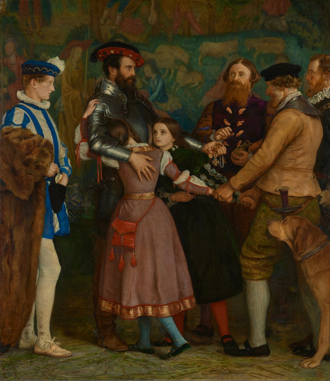 El rescate de John Everett Millais