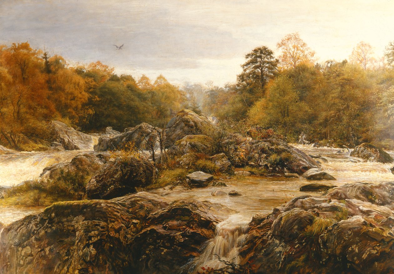 El sonido de muchas aguas, 1876 de John Everett Millais