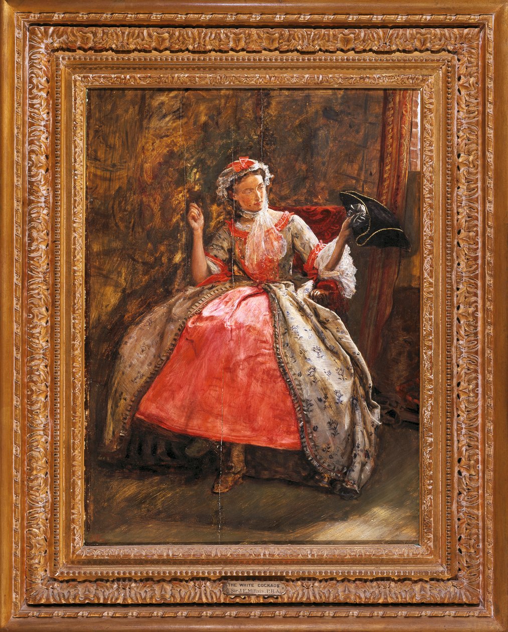 La escarapela blanca de John Everett Millais