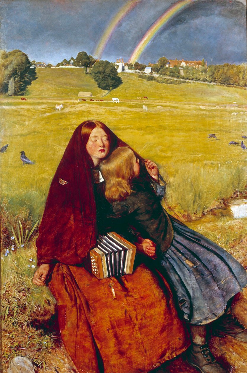 La chica ciega de John Everett Millais
