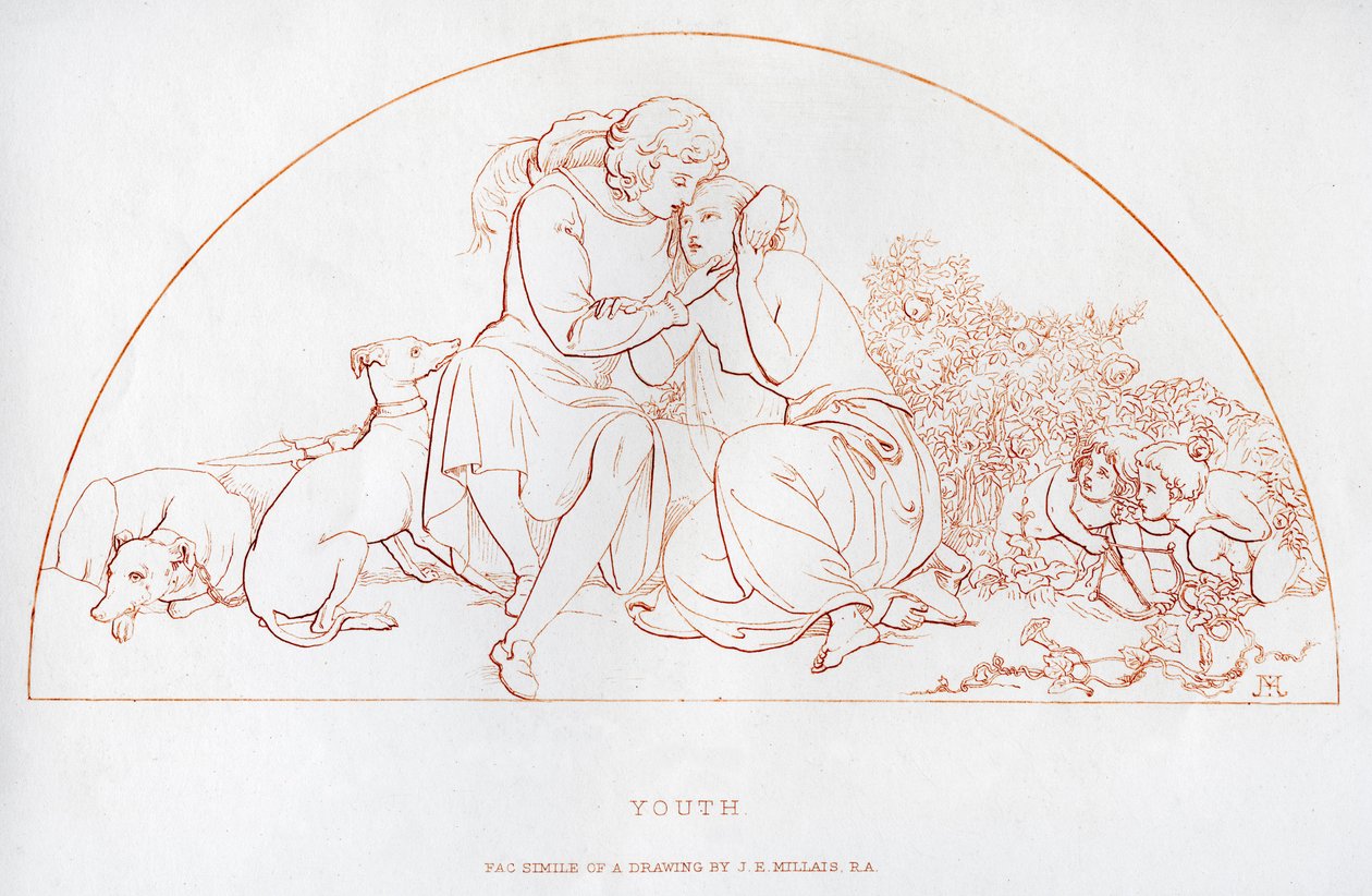 Juventud, siglo XIX de John Everett Millais