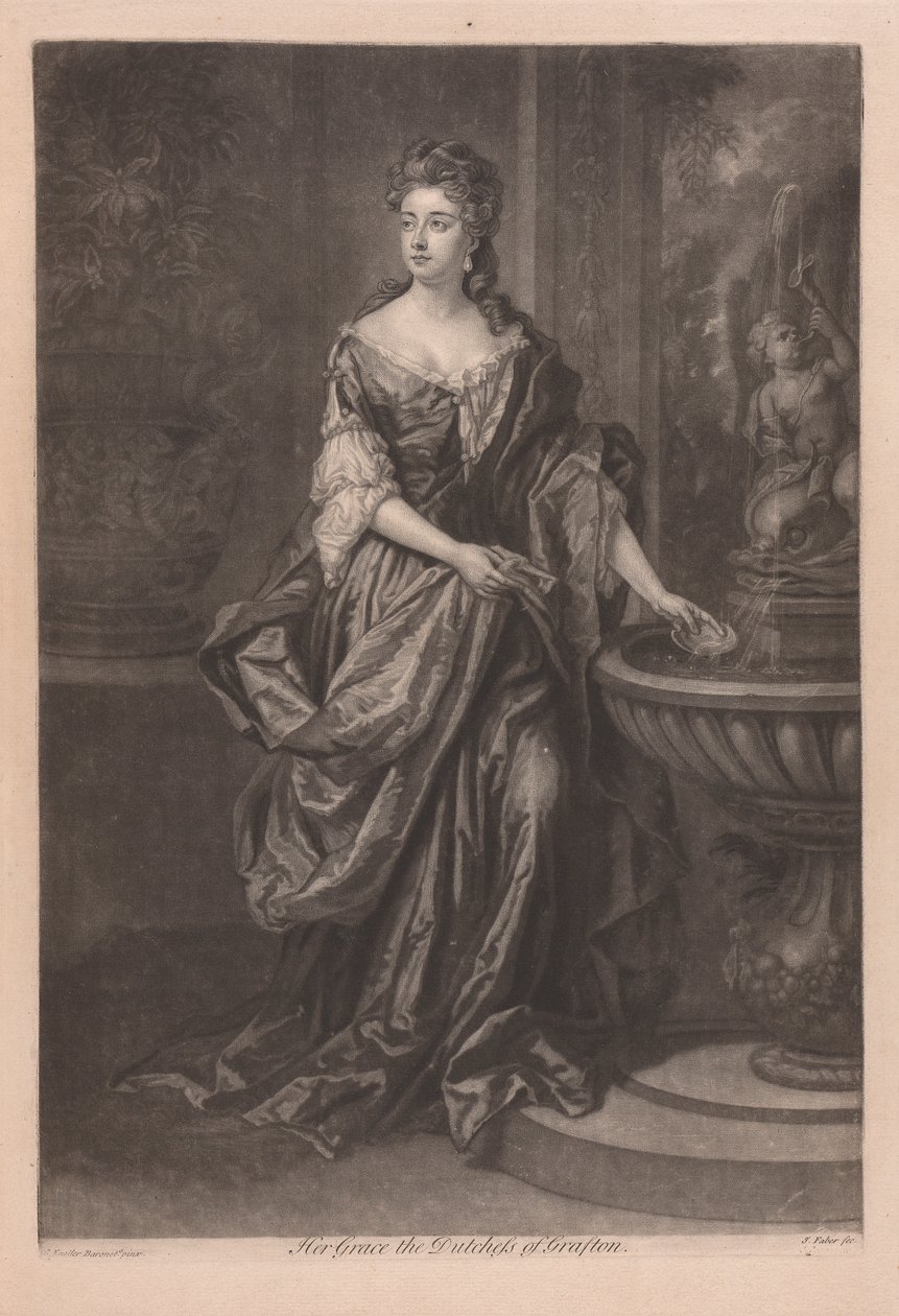 Su Gracia la Duquesa de Grafton de John Faber the younger