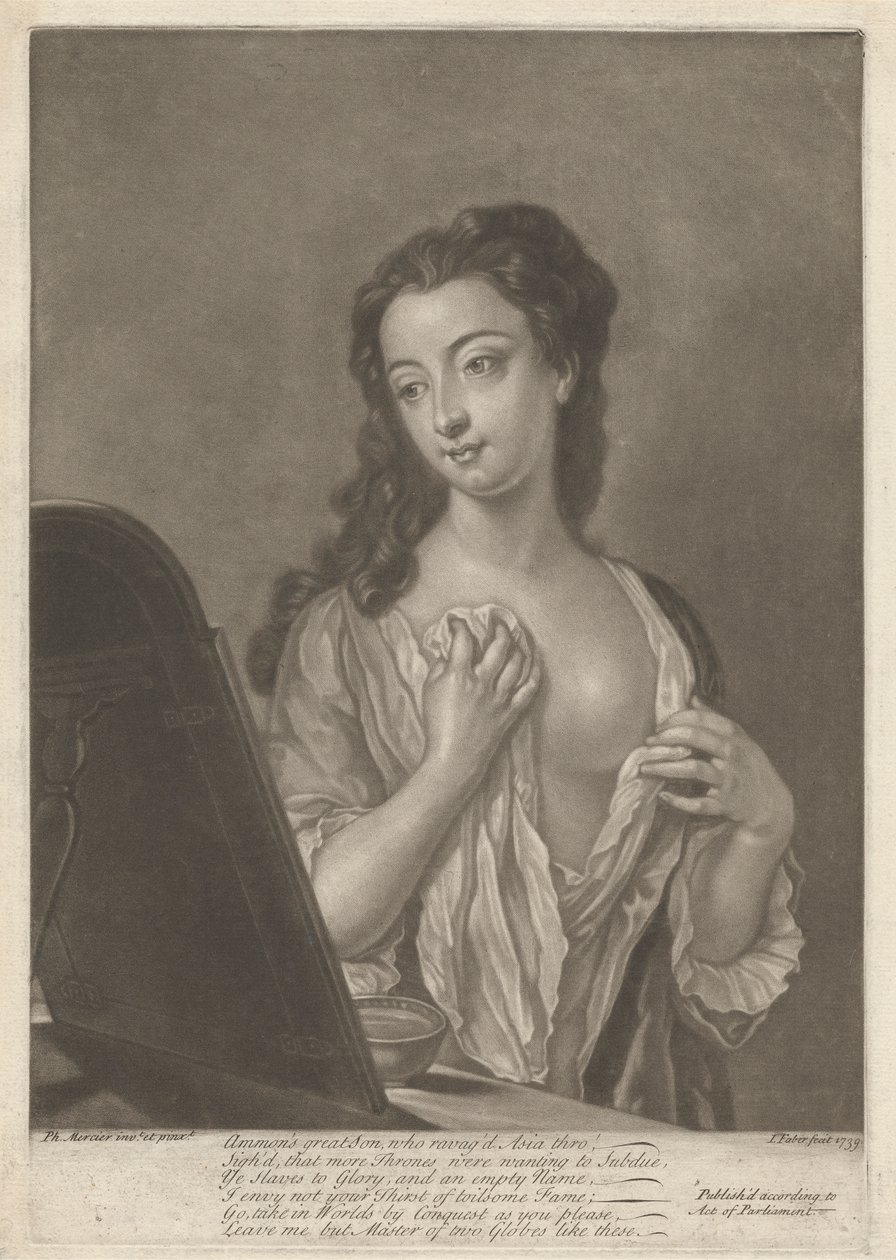 Dama de cristal de John Faber the younger