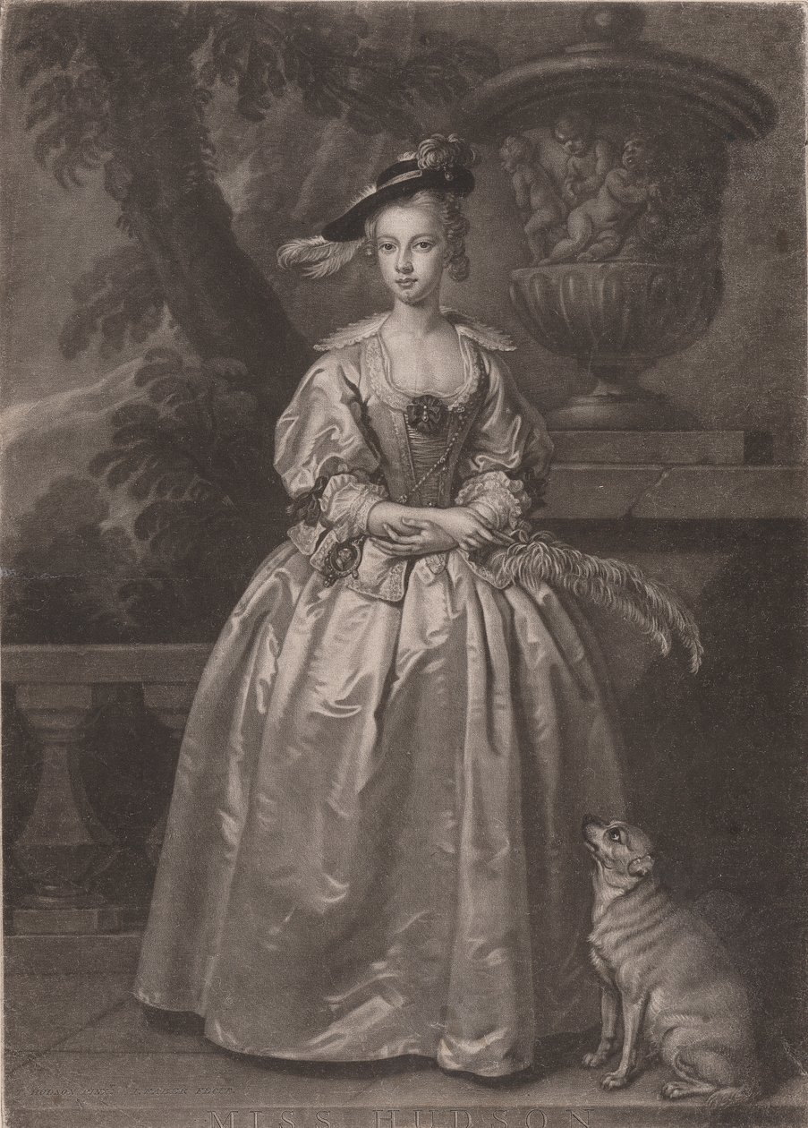Srta. Hudson de John Faber the younger