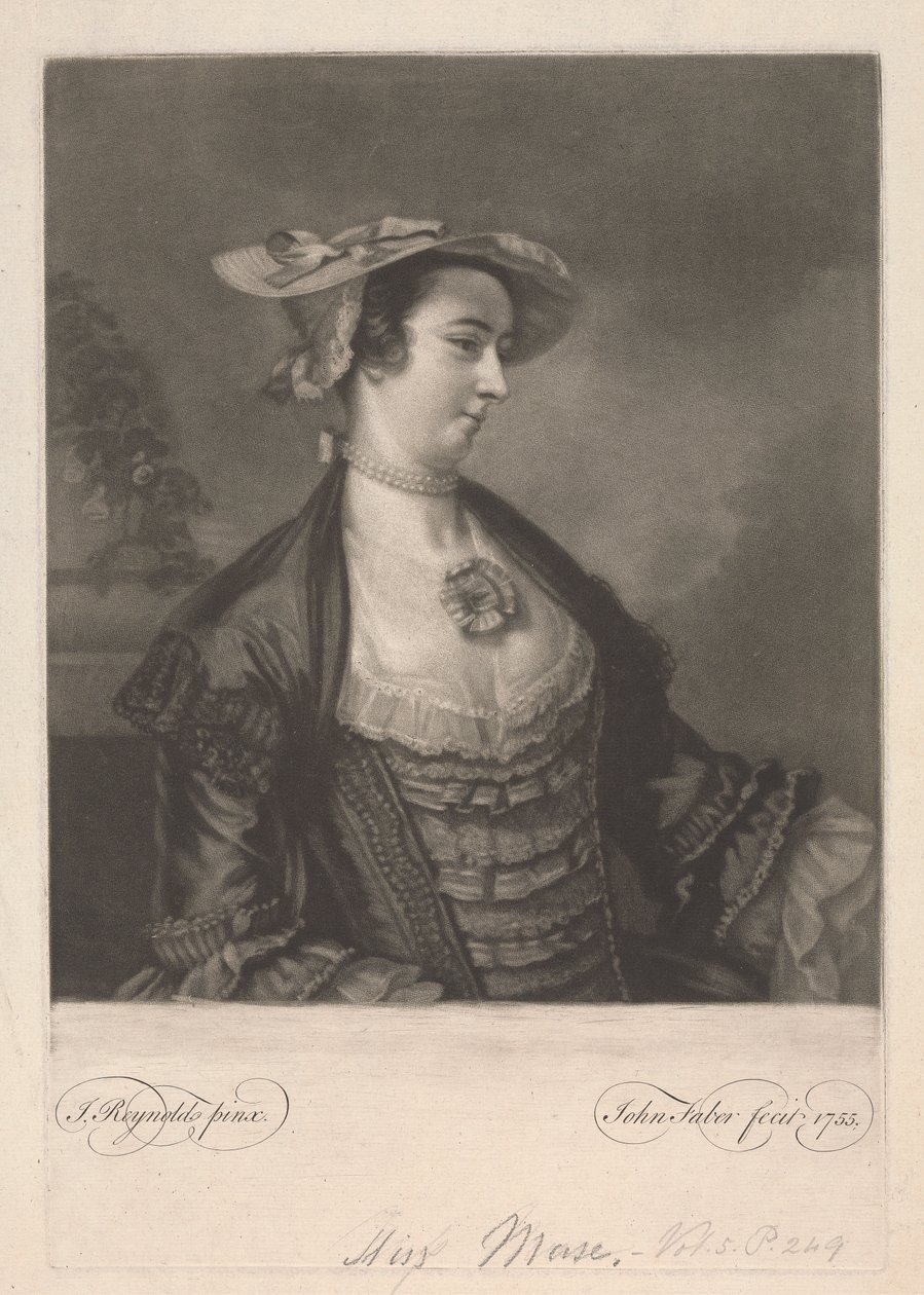 Señorita Meux de John Faber the younger