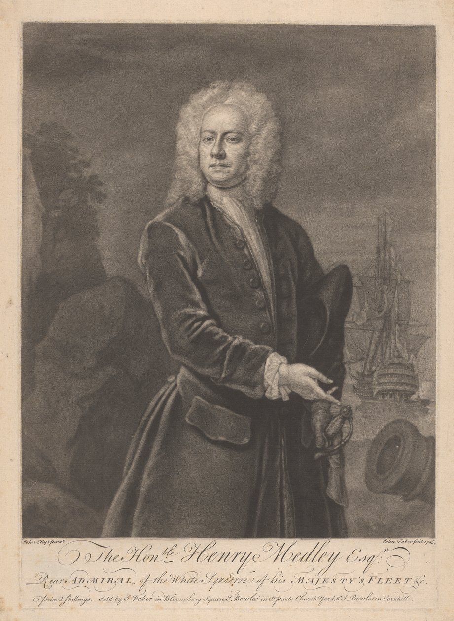 El Honorable Henry Medley Esq. de John Faber the younger