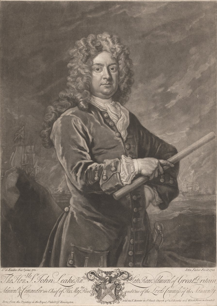 Honorable John Leake de John Faber the younger