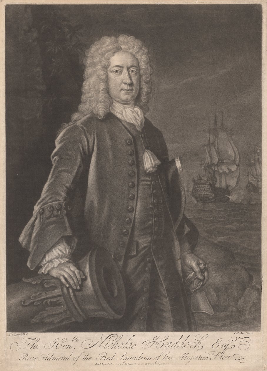 El Honorable Nicholas Haddock, Esq. de John Faber the younger