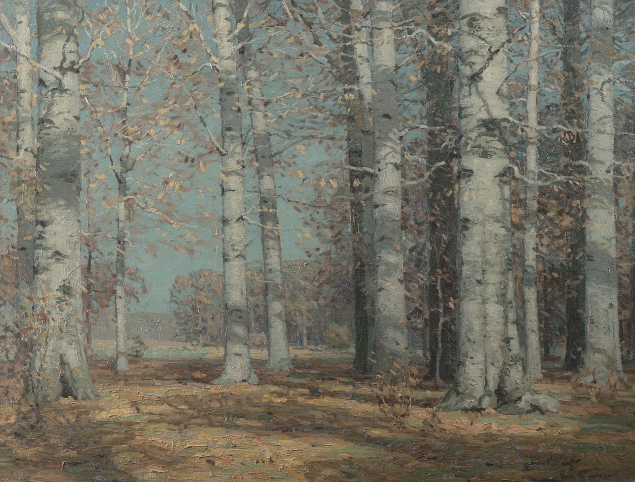 Hayedos de otoño de John Fabian Carlson