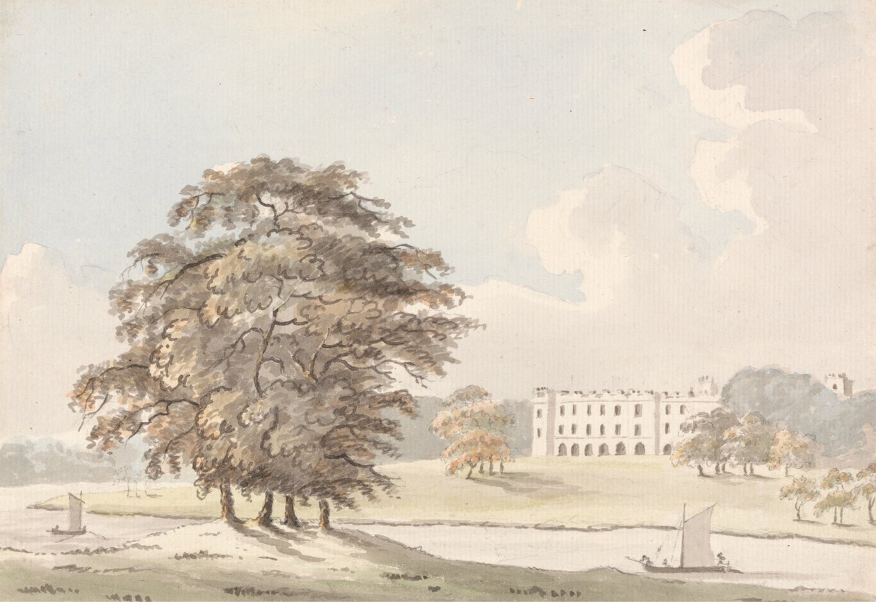El Támesis con la Casa de Sion de John Fisher