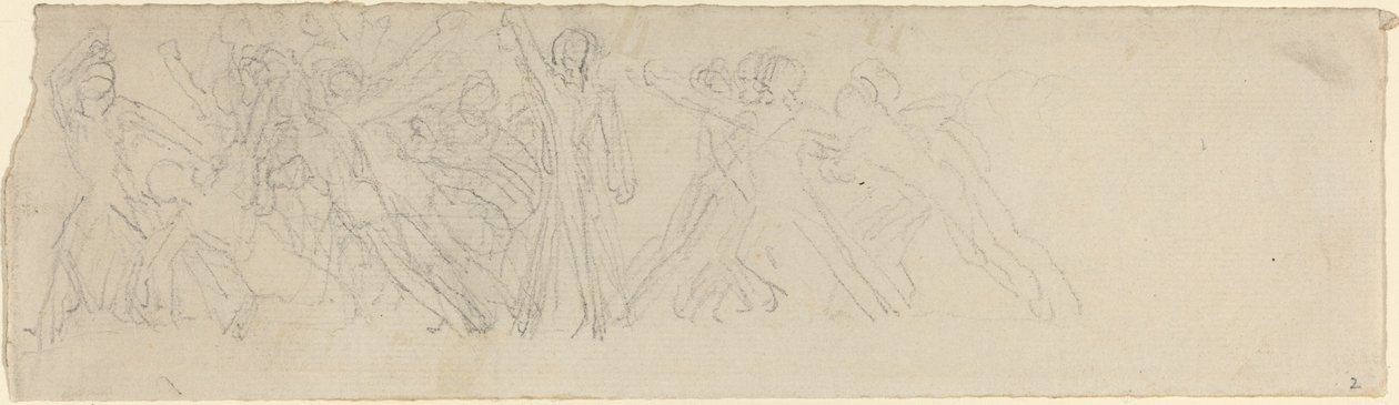 Escena de Batalla Antigua (?) de John Flaxman
