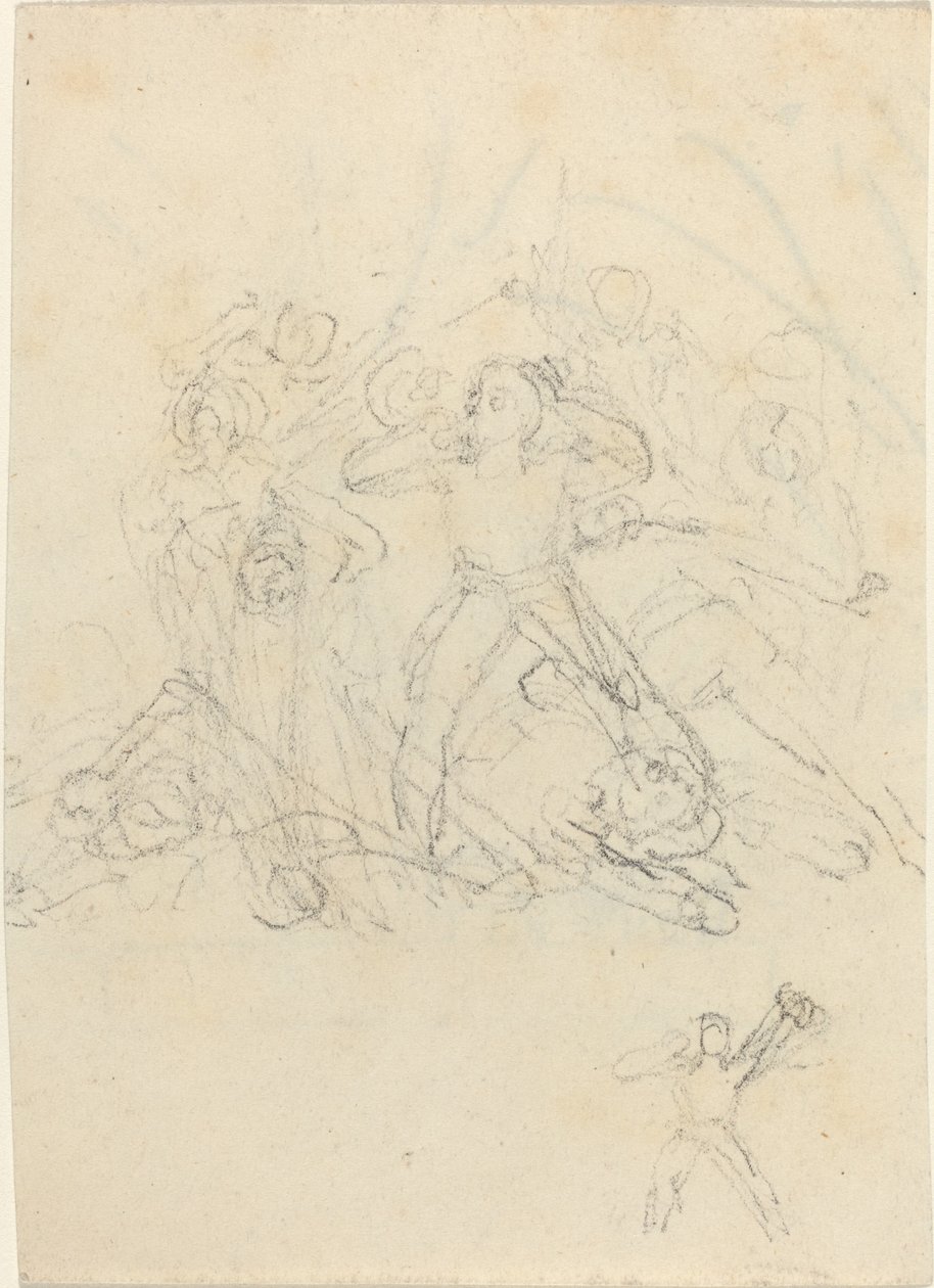 Escena de batalla de John Flaxman