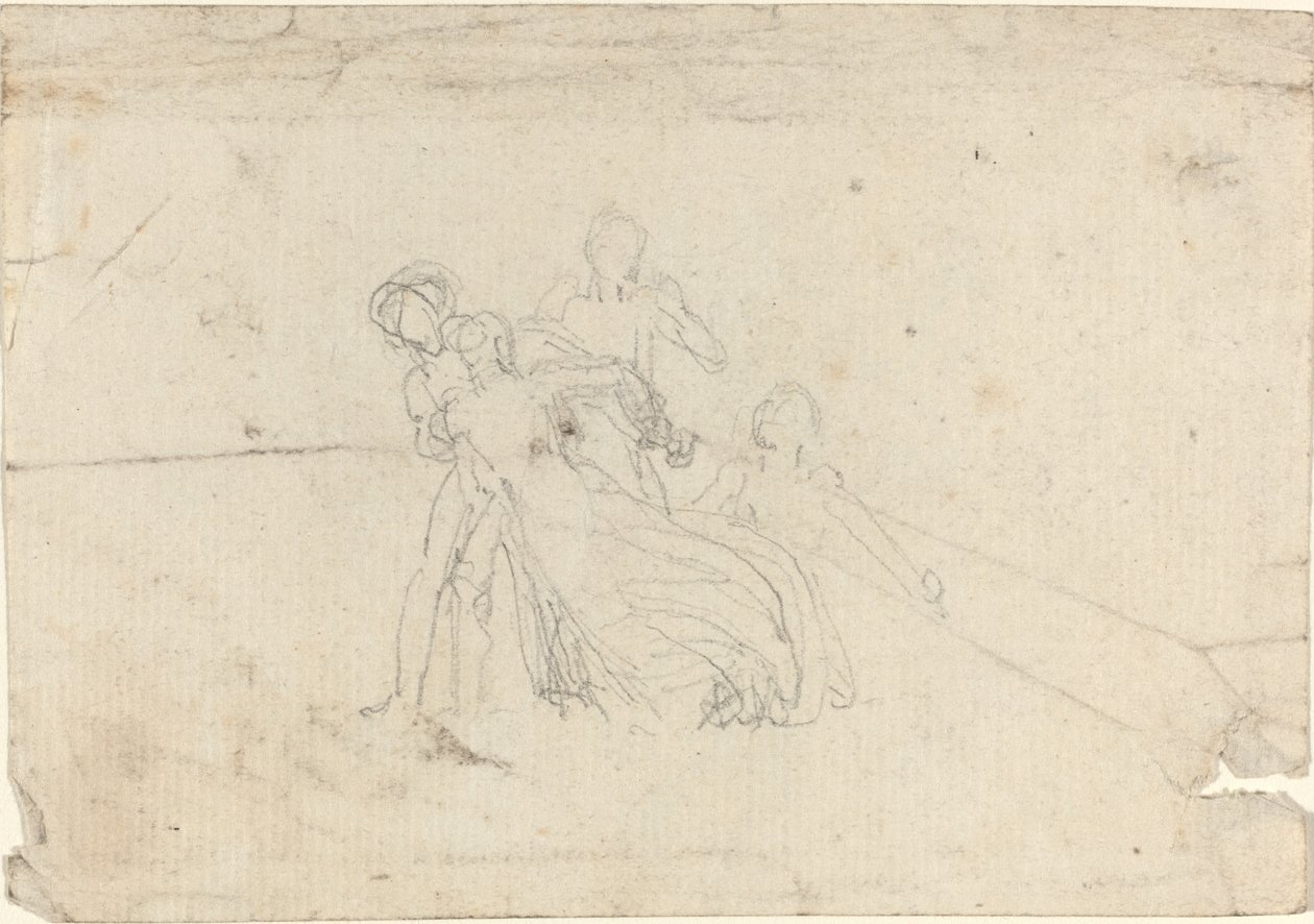 Hoja de estudios de John Flaxman