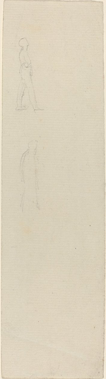Hoja de estudios [recto y verso] de John Flaxman
