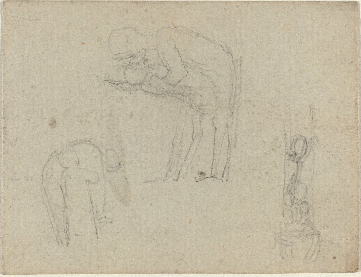 Tres grupos de figuras de John Flaxman