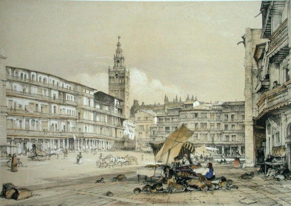 Plaza de San Francisco, Sevilla, de 