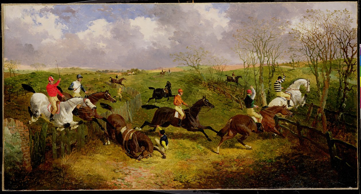 Una carrera de obstáculos de John Frederick Herring Jnr