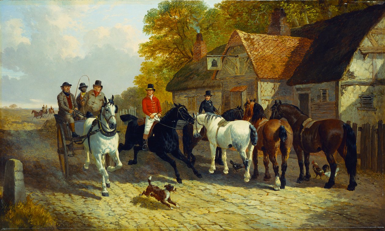 Yendo a la feria de Barnet de John Frederick Herring Junior