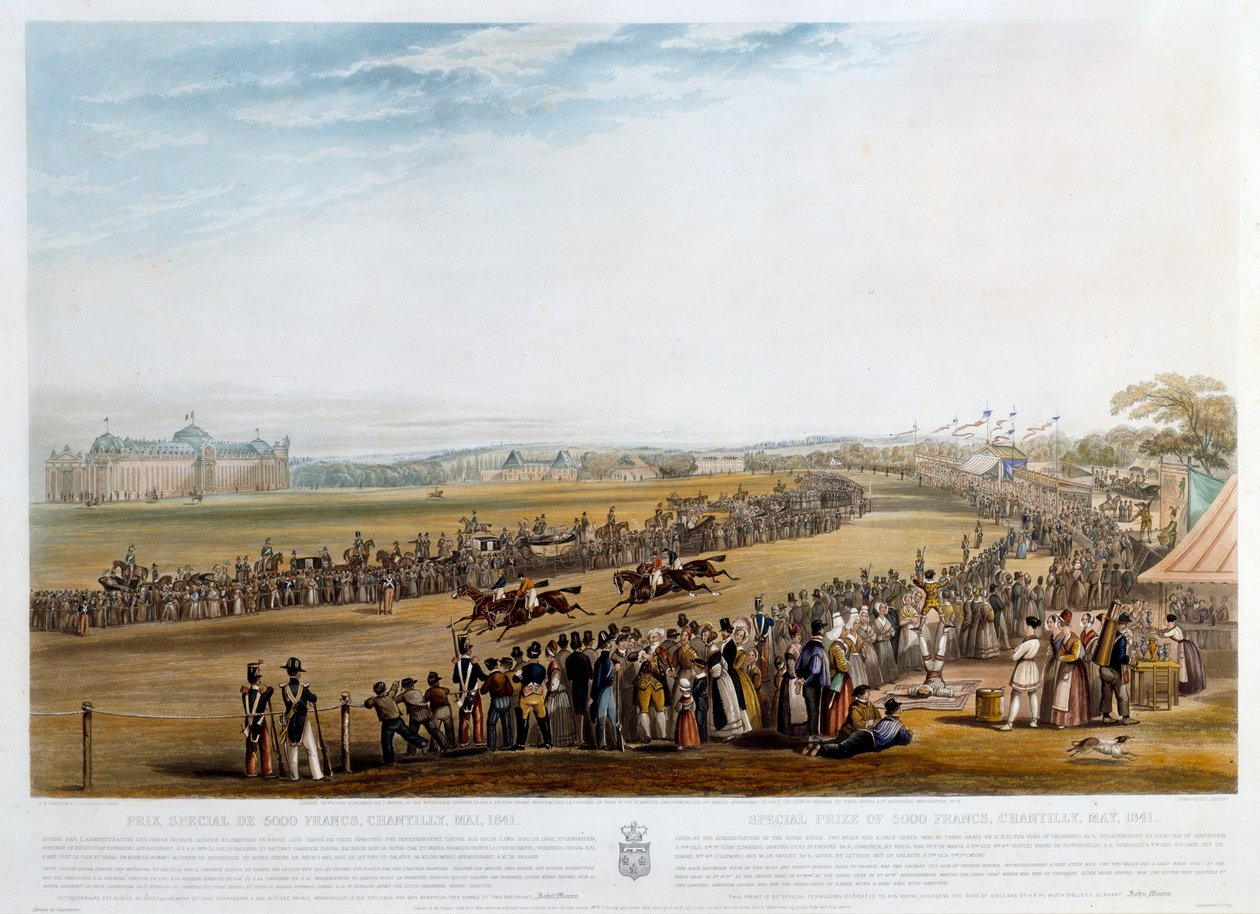 Premio especial de 5000 francos en Chantilly en 1841 de John Frederick Herring Senior