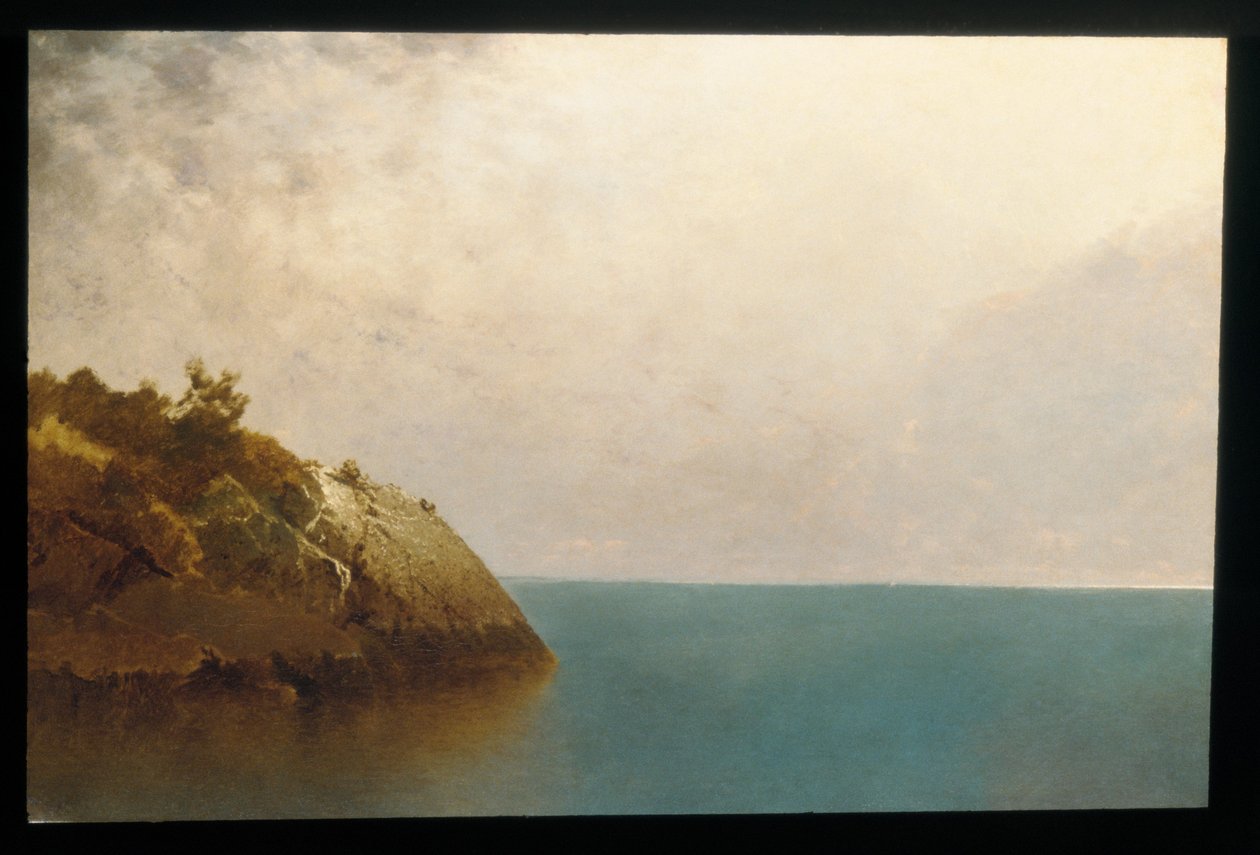 Un cielo brumoso de John Frederick Kensett